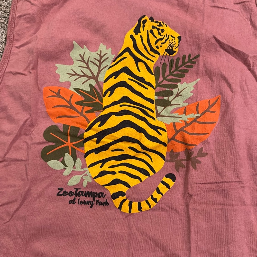 Zoo Tampa Lowry Park Zoo tiger tank top
